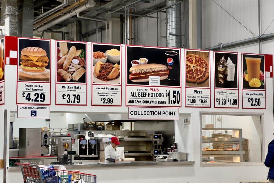 Costco Food Court United Kingdom: Menu, Prices, & Hours (2026)